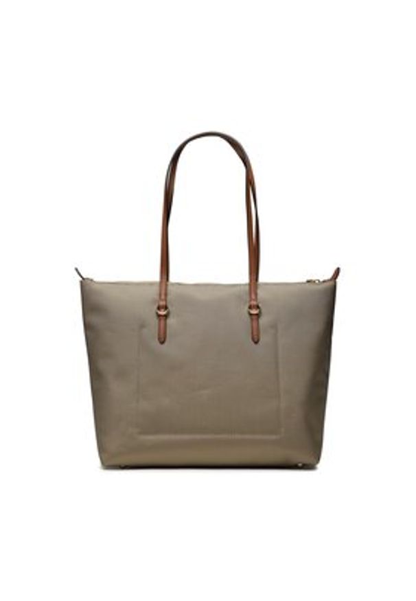 Lauren Ralph Lauren Torebka 431916737003 Brązowy. Kolor: brązowy. Materiał: skórzane