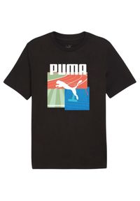 Puma - Męska Koszulka Sportowa Summer II. Kolor: czarny