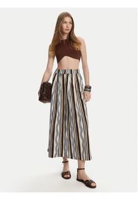 Weekend Max Mara Kuloty Virgin 2515131102 Błękitny Relaxed Fit. Kolor: niebieski. Materiał: bawełna