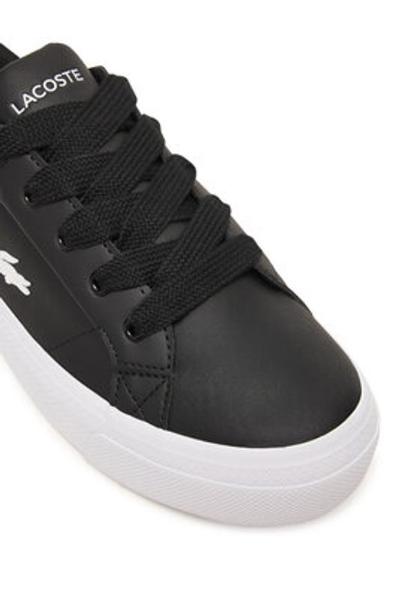 Lacoste Sneakersy Ziane 7-50CFA0035 Czarny. Kolor: czarny. Materiał: skóra