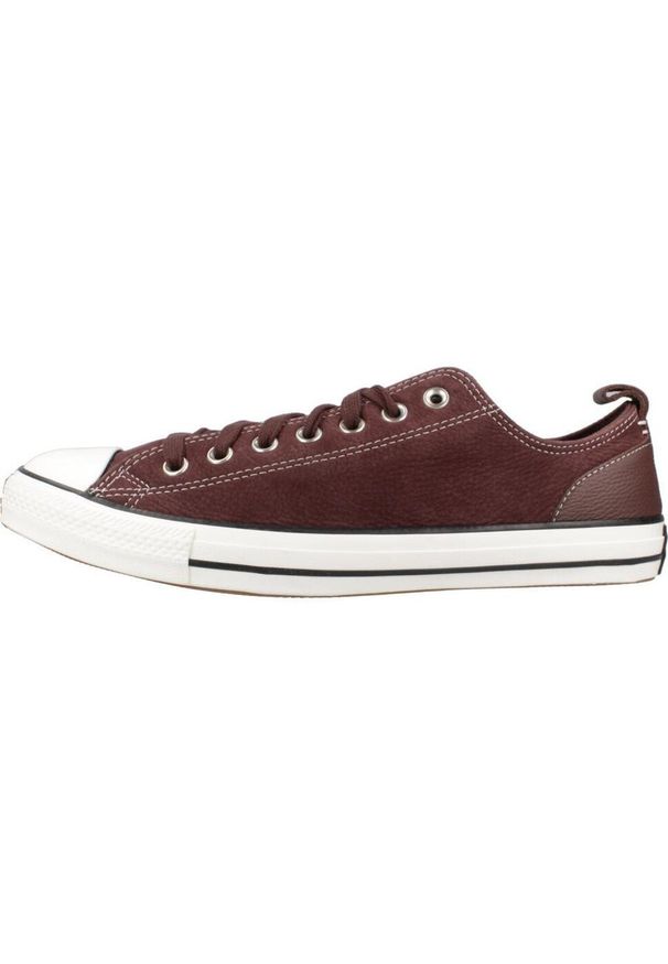 Tenisówki Converse Model Ctas Wide Ox Eternal Kolor Brązowy. Kolor: brązowy. Materiał: tkanina, skóra
