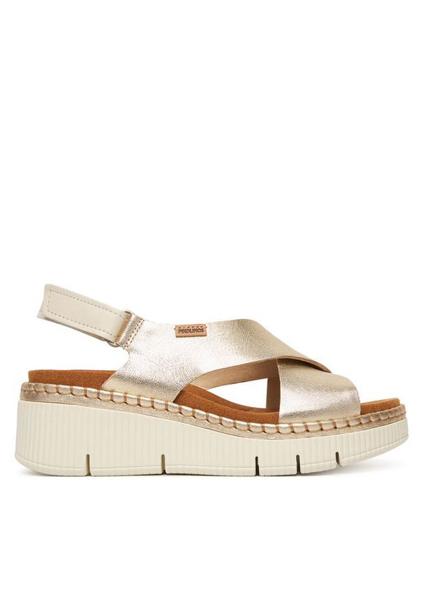 Sandały Pikolinos. Kolor: złoty