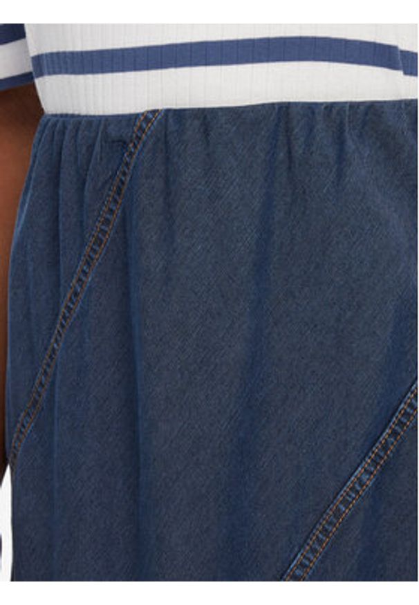Munthe Spódnica maxi Parson 252122225207 Niebieski Regular Fit. Kolor: niebieski. Materiał: lyocell