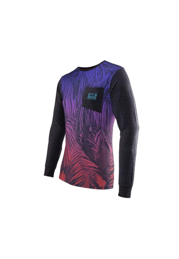 Bluzka LEATT Long Shirt Premium. Kolor: fioletowy. Sport: kolarstwo