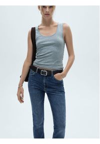 mango - Mango Jeansy Claudia 77045661 Granatowy Skinny Fit. Kolor: niebieski #8