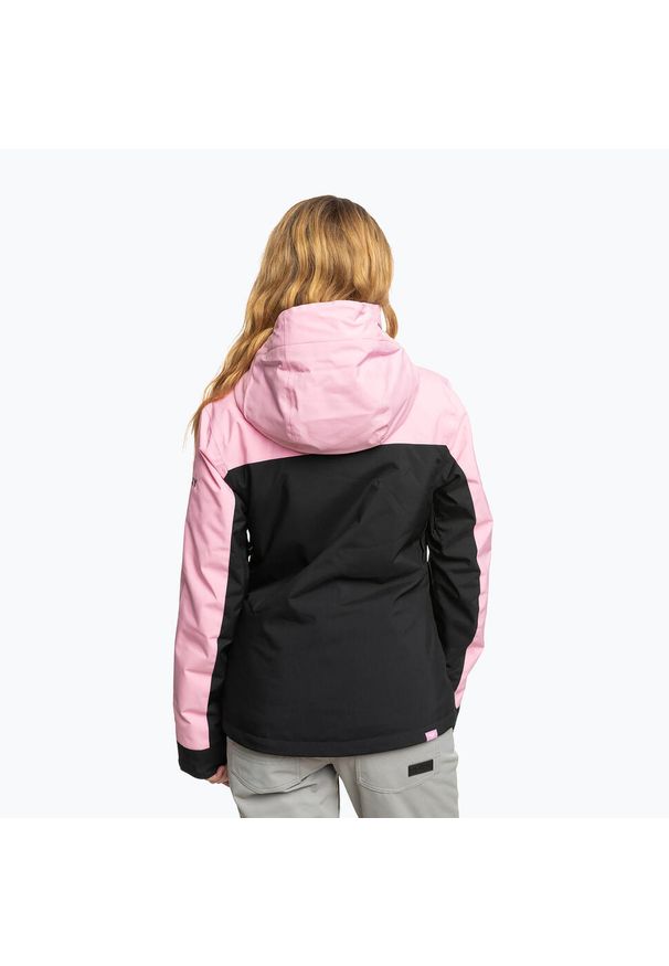 Roxy - Kurtka snowboardowa damska ROXY Free Jet Block. Kolor: różowy. Sport: snowboard