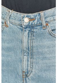 Dr. Denim - Szorty jeansowe. Okazja: na co dzień. Stan: podwyższony. Kolor: niebieski. Materiał: jeans, denim. Wzór: gładki. Styl: casual #2