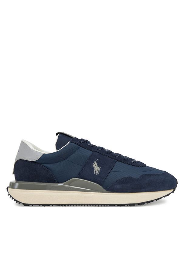 Polo Ralph Lauren Sneakersy 809965081002 Granatowy. Kolor: niebieski. Materiał: skóra