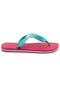 Różowe Japonki Ipanema Wodoodporne Obuwie Damskie. Okazja: na co dzień, na spacer, na plażę. Kolor: niebieski. Materiał: materiał. Sezon: lato. Styl: casual #3