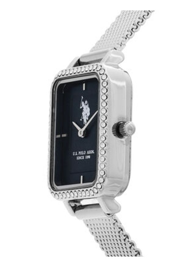 U.S. Polo Assn. Zegarek Odette USP8386BL Srebrny. Kolor: srebrny