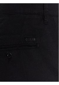 Guess Spodnie materiałowe Drake M3GB13 WFBW3 Czarny Regular Fit. Kolor: czarny. Materiał: bawełna #3