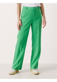 Part Two Spodnie materiałowe Nadja 30306618 Zielony Classic Fit. Kolor: zielony. Materiał: syntetyk #1
