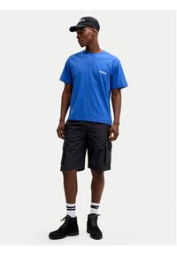 Jack & Jones Szorty materiałowe Cole Ivan 12288611 Czarny Regular Fit. Kolor: czarny. Materiał: syntetyk #5