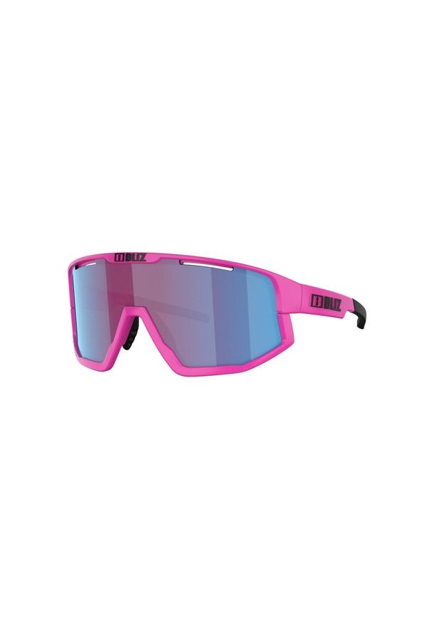 BLIZ - Okulary rowerowe przeciwsłoneczne Bliz Fusion 52105-44N. Kolor: fioletowy, wielokolorowy, różowy