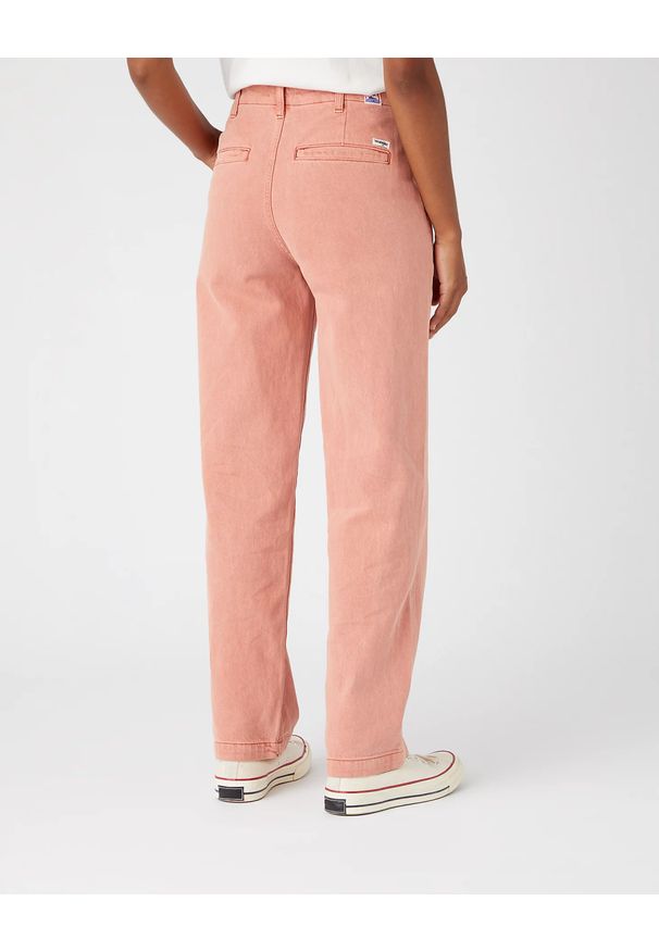Wrangler - WRANGLER CASEY JONES CHINO DAMSKIE SPODNIE MATERIAŁOWE 112145916. Materiał: materiał