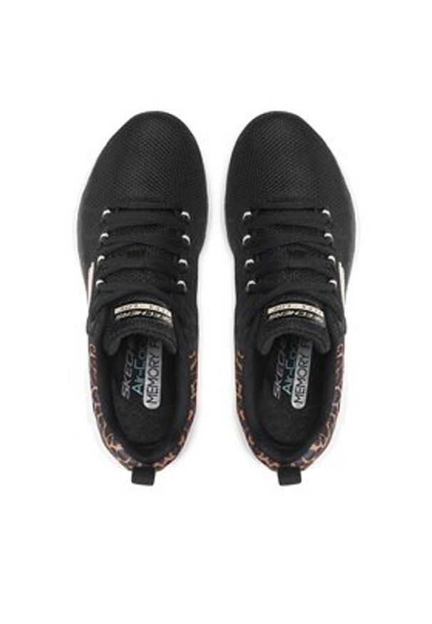 skechers - Skechers Sneakersy Wild Ballad 149582/BKLD Czarny. Kolor: czarny. Materiał: materiał