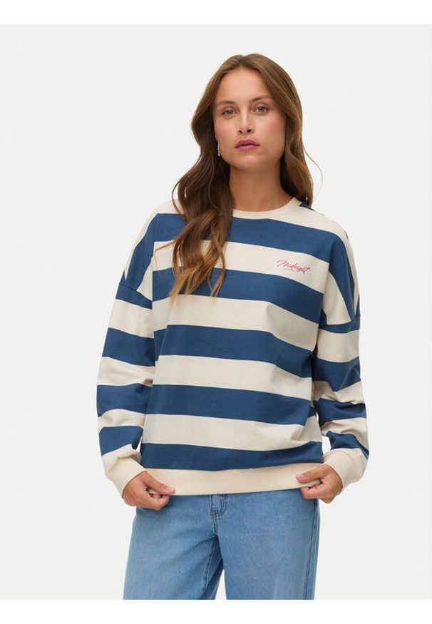 Vero Moda Bluza Viola 10338440 Niebieski Regular Fit. Kolor: niebieski. Materiał: bawełna