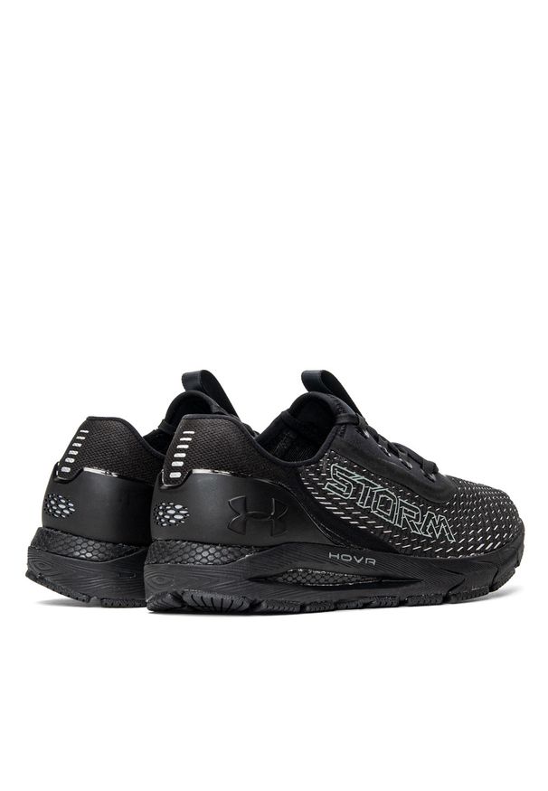 Buty do biegania męskie czarne Under Armour UA HOVR Sonic 4 Storm. Kolor: czarny. Materiał: materiał