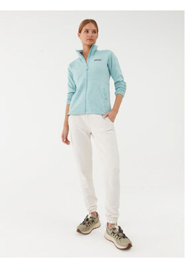 columbia - Columbia Polar W Sweater Weather™ Full Zip Zielony Regular Fit. Kolor: zielony. Materiał: syntetyk