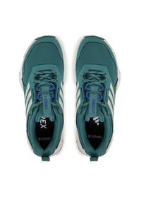 Adidas - adidas Buty do biegania Tracefinder Trail JR5278 Zielony. Kolor: zielony. Materiał: materiał
