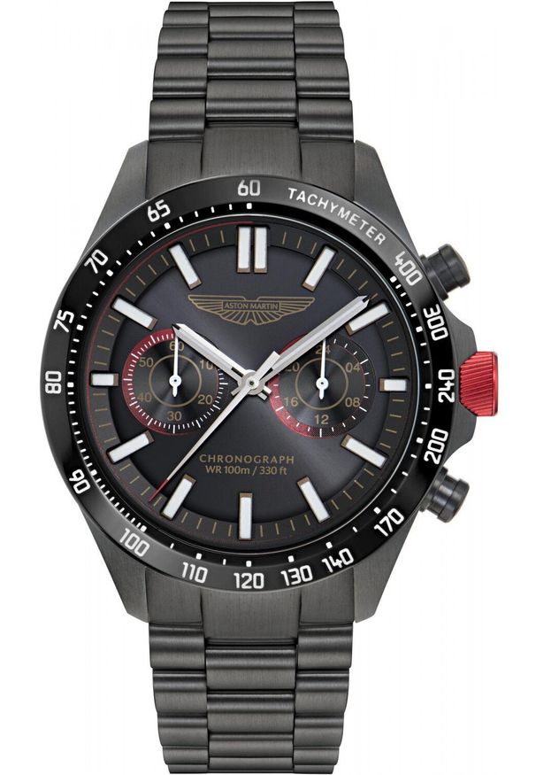Zegarek męski Aston Martin MTIS1F504 czarny. Kolor: czarny