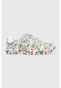 Primigi sneakersy dziecięce. Nosek buta: okrągły. Zapięcie: rzepy. Materiał: skóra, guma #1