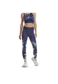 Legginsy sportowe damskie CEP Bloom. Kolor: niebieski #1