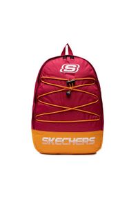 skechers - Skechers Plecak S1035.02 Czerwony. Kolor: czerwony. Materiał: materiał