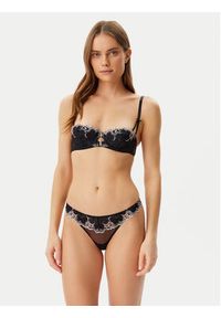 Guess Biustonosz z fiszbiną O5GC10 KCQ80 Czarny. Kolor: czarny. Materiał: materiał #3