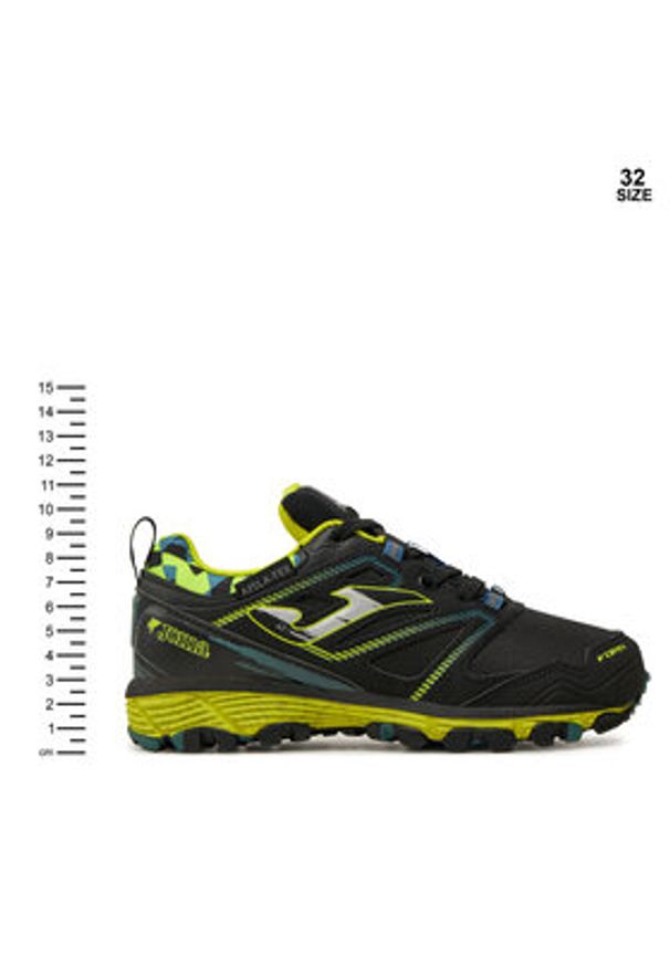 Joma Buty do biegania Vora Jr JVORAW2401 Czarny. Kolor: czarny. Materiał: mesh, materiał