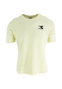 Podkoszulek Diadora L.T-SHIRT SS SLIT 102.17985120011, Kobiety. Kolor: biały. Materiał: materiał, bawełna