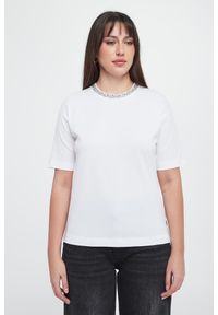 T-shirt damski z cyrkoniami Thei JOOP! #4