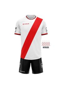 Ustaw Givova Plate. Kolor: wielokolorowy, biały, czerwony, czarny. Materiał: dresówka, poliester. Sport: piłka nożna #1