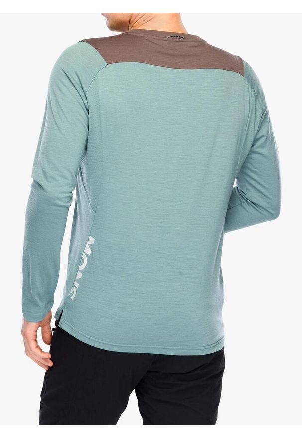 MONS ROYALE - Bluza rowerowa męska Mons Royale Diversion Merino Bike Jersey Long Sleeve. Kolor: zielony. Materiał: jersey. Długość rękawa: długi rękaw