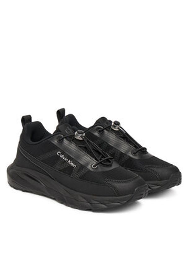 Calvin Klein Sneakersy V3X9-83174-1845999 D Czarny. Kolor: czarny. Materiał: materiał