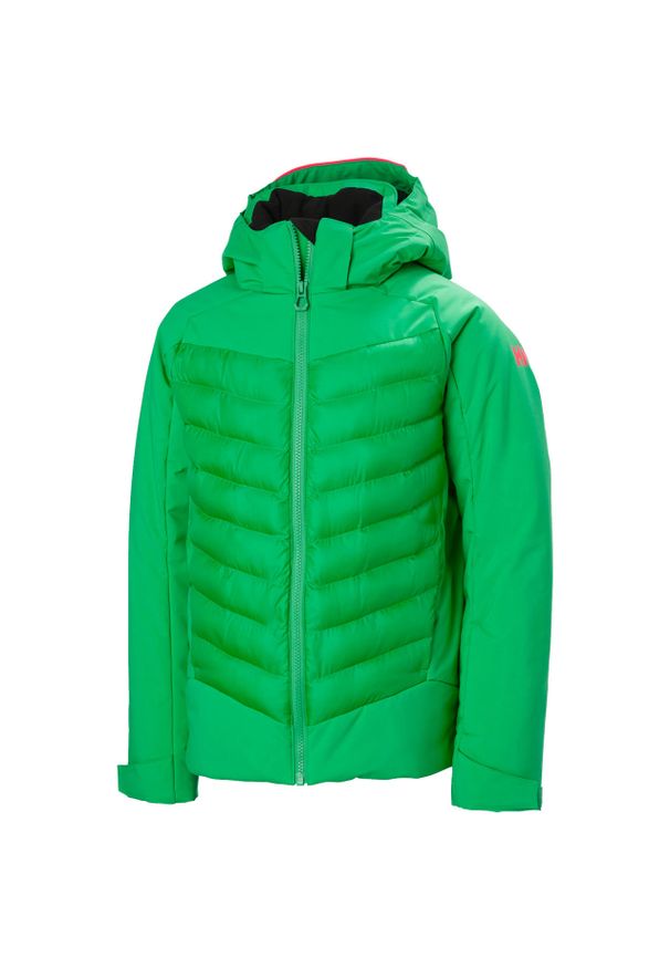 Dziecięca kurtka narciarska Helly Hansen Serene. Kolor: żółty, wielokolorowy, zielony. Materiał: materiał. Technologia: Primaloft. Sezon: zima. Sport: narciarstwo