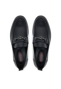 Hugo - HUGO Mokasyny Varian 50548574 Czarny. Kolor: czarny. Materiał: skóra #5
