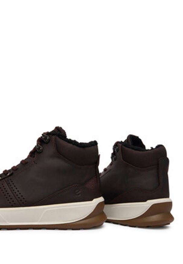 ecco - ECCO Sneakersy Byway 2.0 52281458290 Brązowy. Kolor: brązowy. Materiał: nubuk, skóra