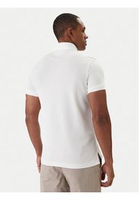 TOMMY HILFIGER - Tommy Hilfiger Polo 1985 MW0MW17771 Biały Slim Fit. Typ kołnierza: polo. Kolor: biały. Materiał: bawełna #3
