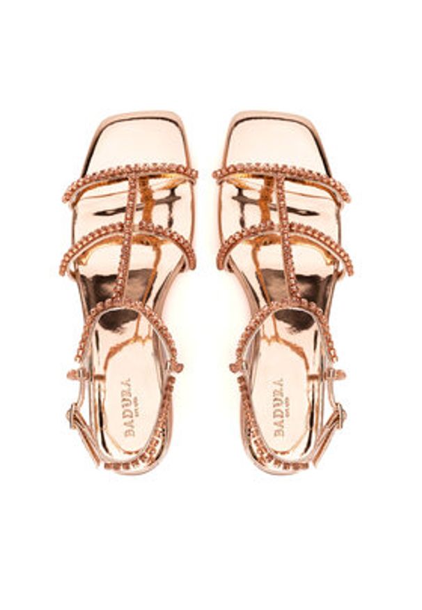 Badura Sandały JOSEPHE-SL2286-2 Różowy. Kolor: różowy. Materiał: skóra, syntetyk