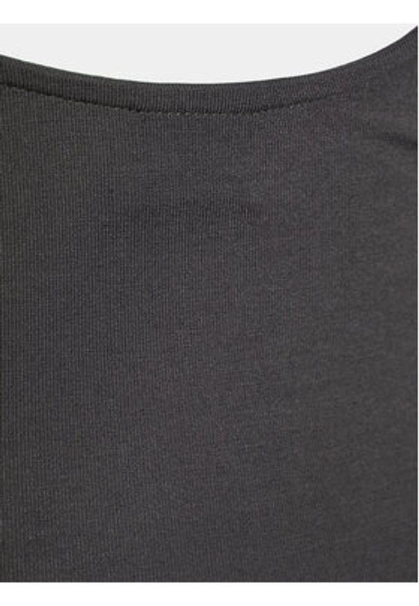 Gina Tricot Bluzka 21146 Szary Slim Fit. Kolor: szary. Materiał: wiskoza