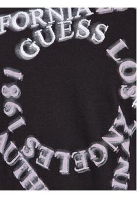 Guess T-Shirt M3BI13 I3Z14 Czarny Slim Fit. Kolor: czarny. Materiał: bawełna