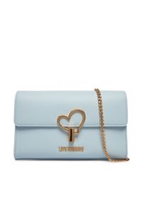 Love Moschino - LOVE MOSCHINO Torebka JC4327PP1OLQ0701 Błękitny. Kolor: niebieski. Materiał: skórzane #1