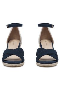 Clara Barson Espadryle WSS20802-03 Granatowy. Kolor: niebieski. Materiał: materiał #4