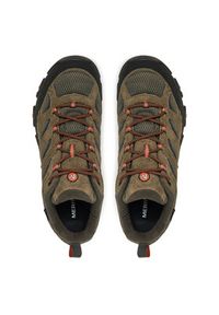 Merrell Trekkingi Moab 3 Gtx J035801 Khaki. Kolor: brązowy. Materiał: skóra, zamsz. Sport: turystyka piesza #6