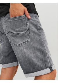 Jack & Jones - Jack&Jones Szorty jeansowe Chris 12236193 Szary Relaxed Fit. Kolor: szary. Materiał: bawełna #5