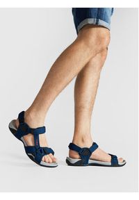 CMP Sandały Hamal Hiking Sandal 38Q9957 Granatowy. Kolor: niebieski. Materiał: materiał #3