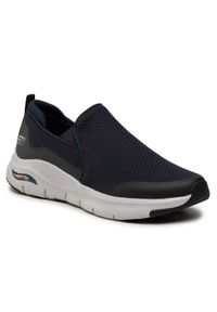 skechers - Skechers Sneakersy Banlin 232043/NVY Granatowy. Kolor: niebieski. Materiał: materiał #1