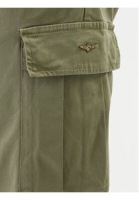 Aeronautica Militare Spodnie materiałowe 261PA1718UCT04331 Zielony Regular Fit. Kolor: zielony. Materiał: bawełna #2