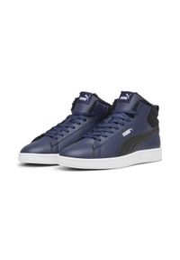 Buty lifestyle męskie Puma Smash 3.0 Mid WTR 392335 04. Kolor: niebieski, wielokolorowy, biały